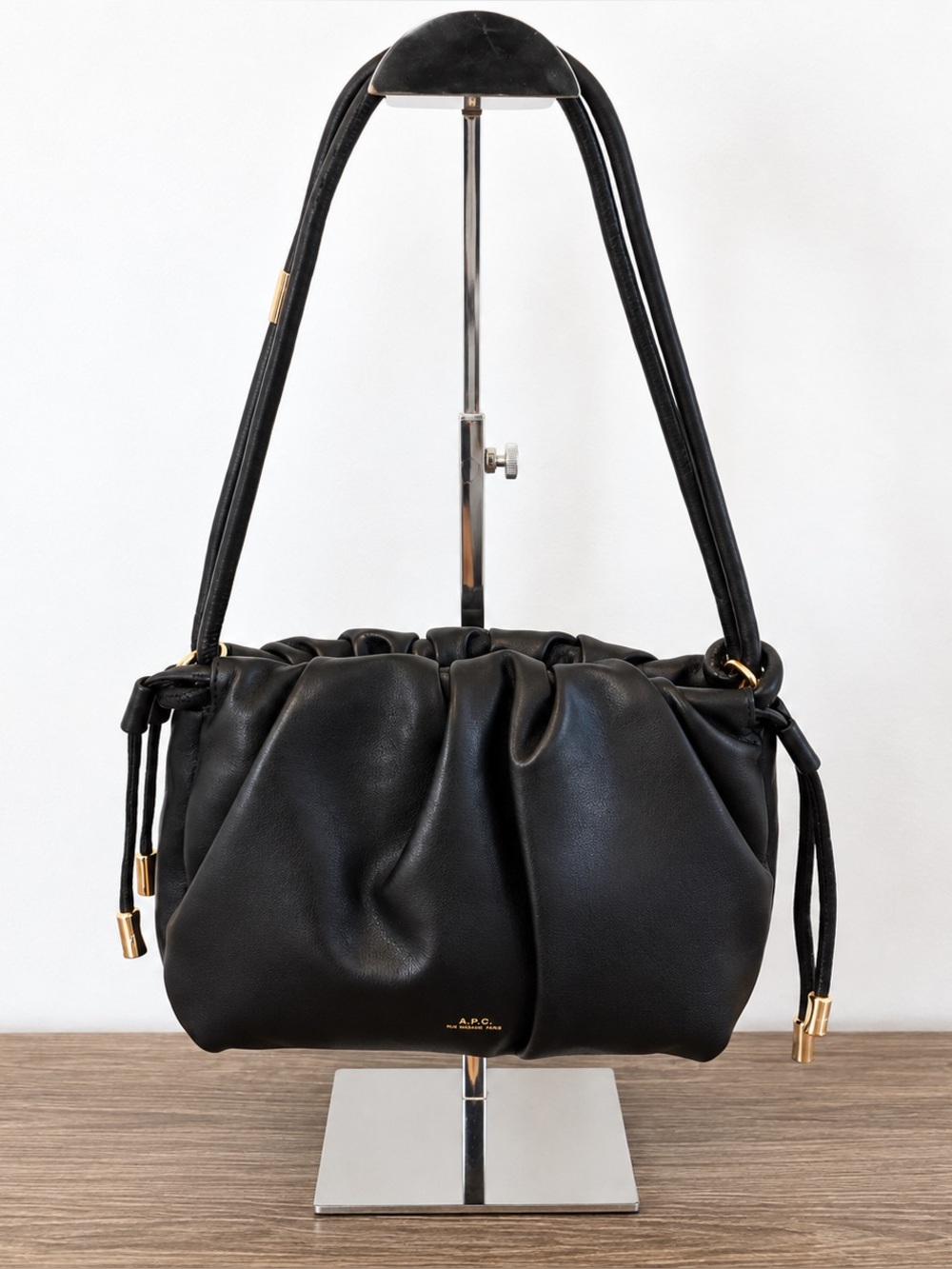 A.P.C. Ninon Black Mini Bag